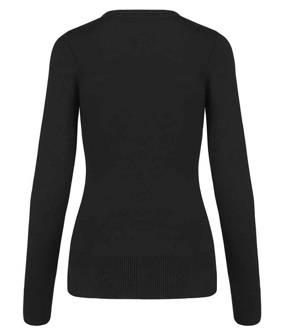 Kariban Ladies Cotton Acrylic V Neck Sweater