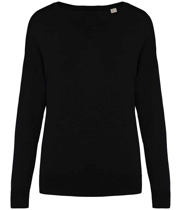 Spasso Ladies TENCEL™ V Neck Sweater