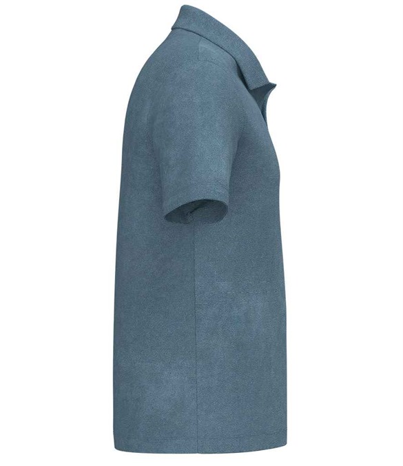 Spasso Terry Towel Polo Shirt