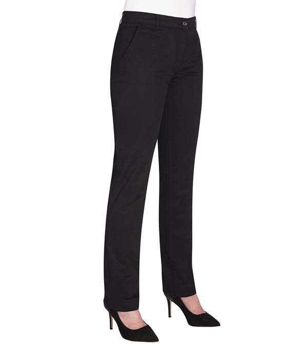 Brook Taverner Ladies Houston Slim Leg Chino Trousers