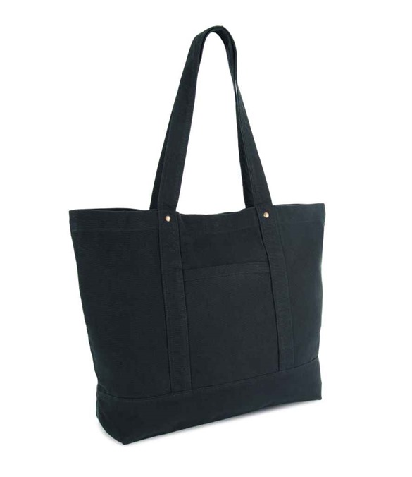 Kimood Washed Cotton Shopper Bag