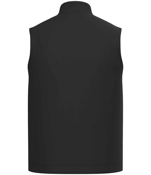 Native Spirit Unisex Twill Bodywarmer with Varsity Collar