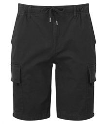 Men?s drawstring cargo utility shorts