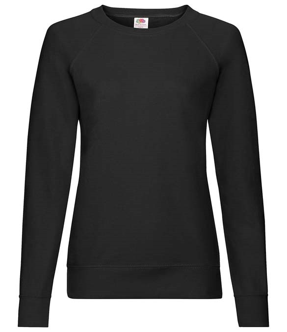 Fruit of the Loom Lady Fit Lightweight Raglan Sweatshirt