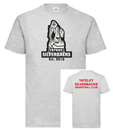 Yateley Silverbacks Kids Grey Warm up T-shirt