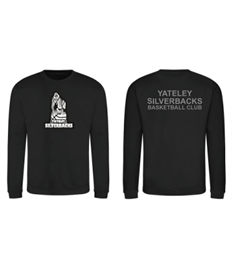 JH030 Yateley Silverbacks crew neck sweatshirt