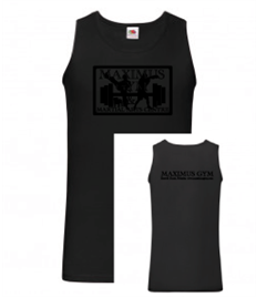 Maximus Unisex Vest Black on Black