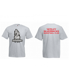 SS6 Yateley Silverbacks Kids Grey Warm up T-shirt